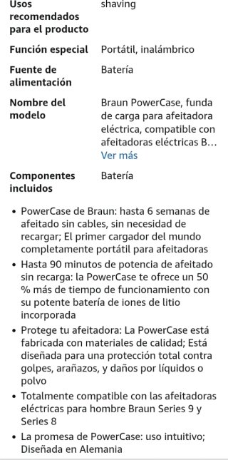 Estuche de carga Braun PowerCase gris