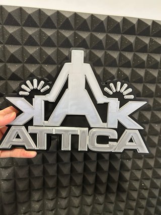 KAK ATTIKA - Logo 3D (25 cm)