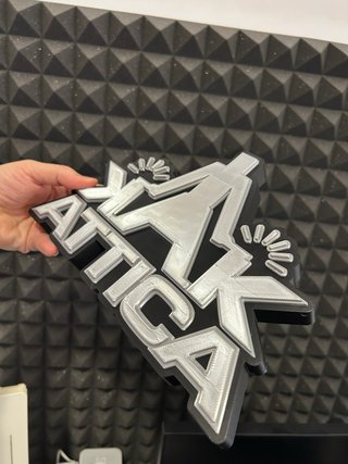 KAK ATTIKA - Logo 3D (25 cm)