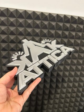 KAK ATTIKA - Logo 3D (25 cm)