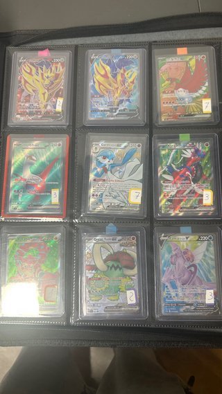 Lote de cartas Pokémon