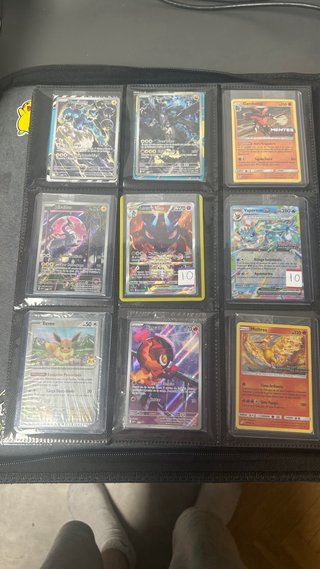 Lote de cartas Pokémon