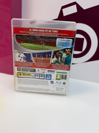 Videojuego PS3 virtua tennis 4