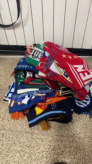 Bufandas de fútbol varios equipos
