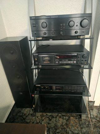 Equipo Hi-Fi Denon, Sony, Pioneer