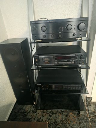 Equipo Hi-Fi Denon, Sony, Pioneer