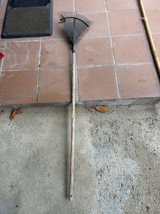 Rastrillo de jardín