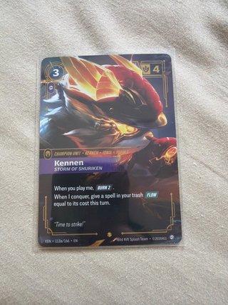Carta Kennen Storm of Shuriken