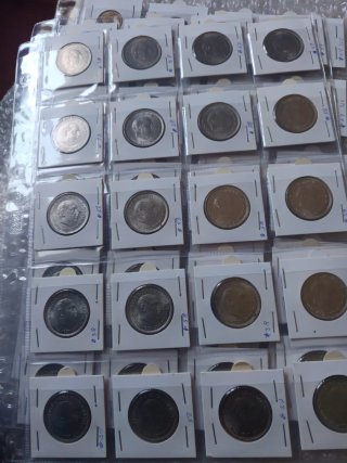 Lote monedas estado español sin circular