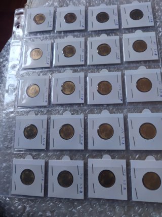 Lote monedas estado español sin circular