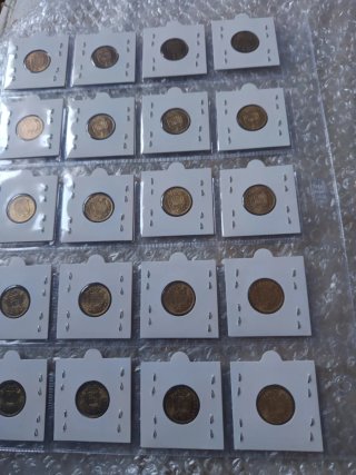 Lote monedas estado español sin circular