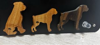 Imán de madera personalizado