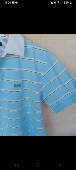 Polo Titto Bluni Rayas Azul Talla XL