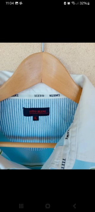 Polo Titto Bluni Rayas Azul Talla XL