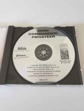 Wing Commander Privateer CD-ROM PC 90s