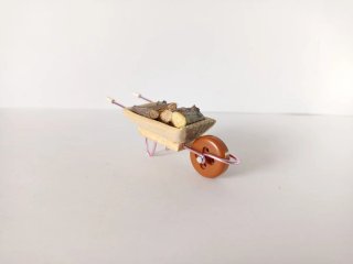 Carrillo de mano in miniatura artigianale