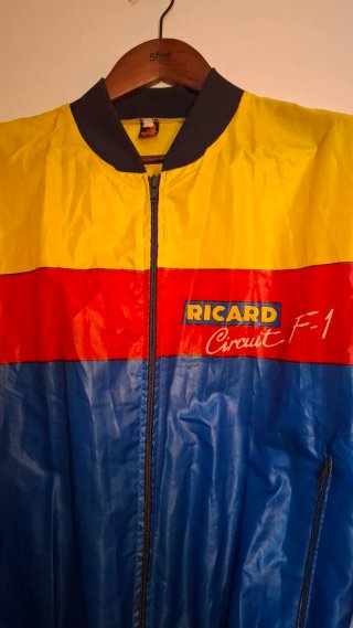 Chaqueta Vintage Ricard Circuit F-1 Racing