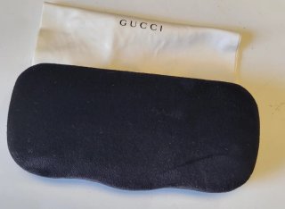 Estuche Gucci Negro/Gris