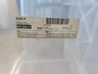 Caja SAMLA IKEA
