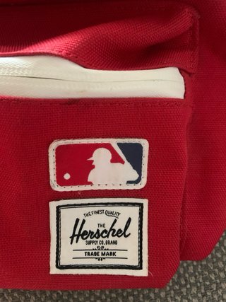 Riñonera Herschel Roja Nationals MLB