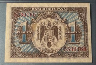 1 Peseta 1940 (ND 1941) España PMG 64 EPQ