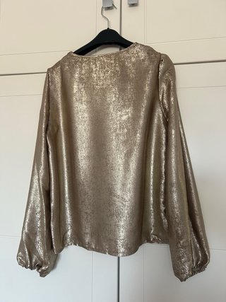 Conjunto Abba dorado y plateado