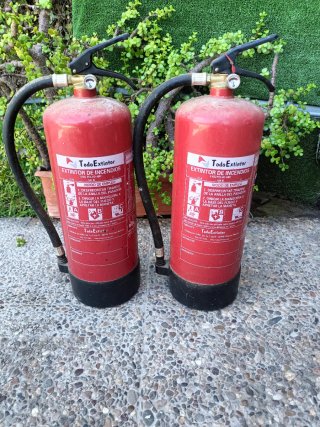 2 Extintores Todo Extintor 6kg Polvo ABC