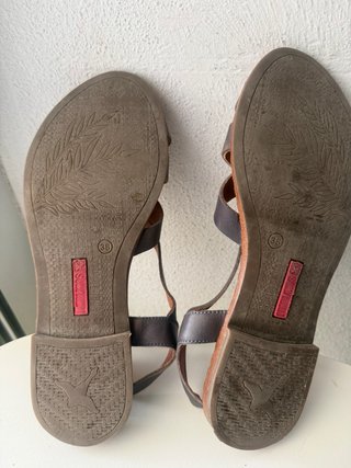 Pikolinos Algar W0X Leather Flat Sandals