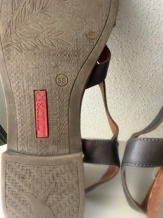 Pikolinos Algar W0X Leather Flat Sandals