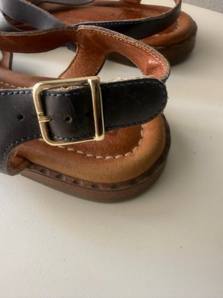 Pikolinos Algar W0X Leather Flat Sandals