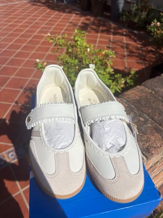 Adidas Samba Jane White Pink Gum Talla 38