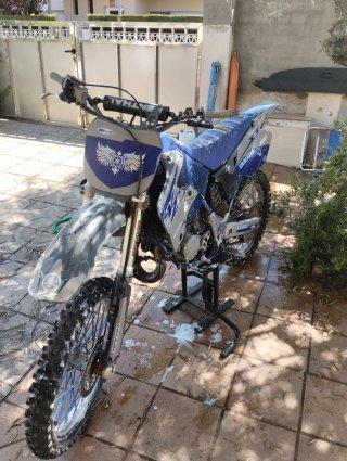 Yamaha YZ125 Motocross Azul