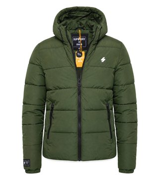 Superdry Abrigo acolchado Hombre Talla S-M Europea