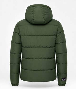 Superdry Abrigo acolchado Hombre Talla S-M Europea