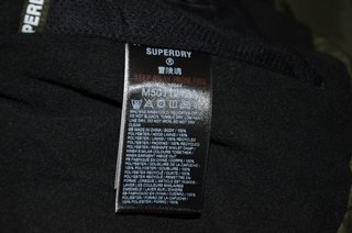 Superdry Abrigo acolchado Hombre Talla S-M Europea