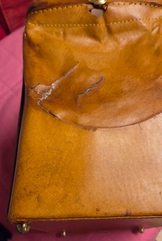 Bolso Médico Antiguo Marrón