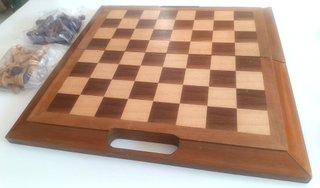 Ajedrez, Damas y Backgammon (Plegable y de madera)