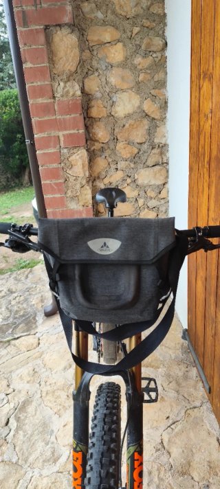 Bolsa Manillar Bicicleta Negra