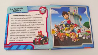 Libro + Puzle Paw Patrol 2 en 1