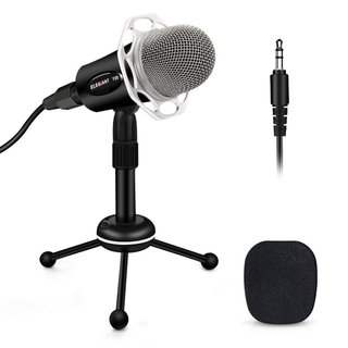 Microfono Condensador PC ELEGIANT 3.5mm Plug & Play