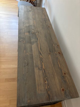 Estantería madera y metal