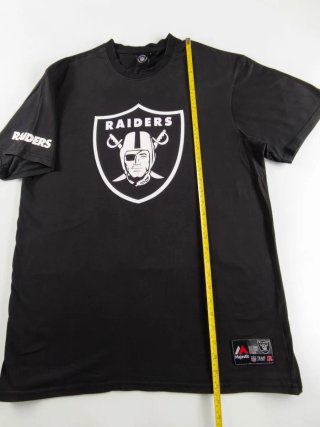 Camiseta Vintage Raiders NFL Majestic Talla L