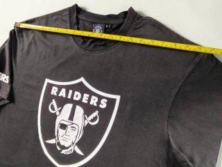 Camiseta Vintage Raiders NFL Majestic Talla L