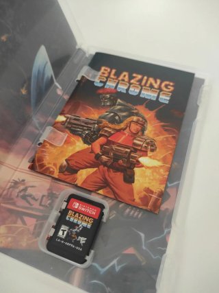 🇺🇸 Blazing Chrome Switch LRG + Carta