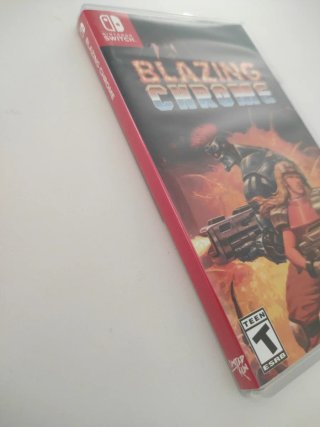 🇺🇸 Blazing Chrome Switch LRG + Carta