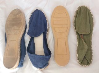 2 Pares Alpargatas Hombre Talla 43