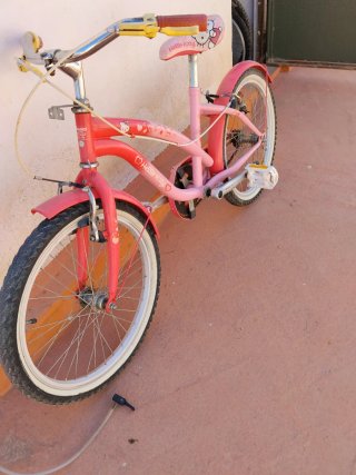 Bicicleta Infantil Hello Kitty Rosa