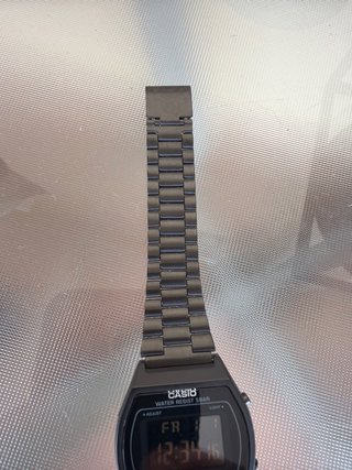 Casio B640W Reloj Digital Vintage Negro