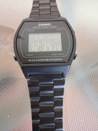 Casio B640W Reloj Digital Vintage Negro