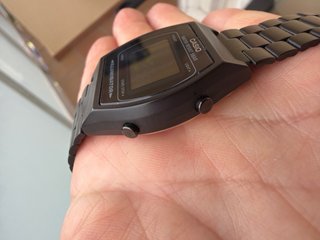 Casio B640W Reloj Digital Vintage Negro